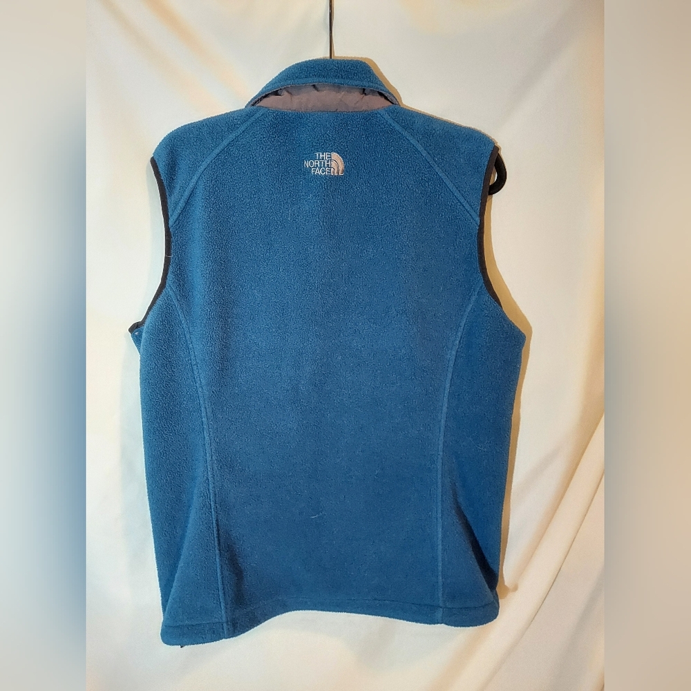 The North Face Cozy Blue Fleece Vest - Picture 2 of 7